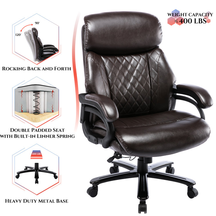 Desk chair 400 discount lb weight capacity